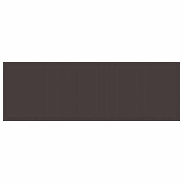 vidaXL Комплект за хранене в градината 13 pcs Кафяво и таупе Полиратан