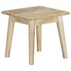 vidaXL Маса за кафе, 45x45x40 см, мангово дърво масив