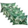 vidaXL Калъфка за възглавница 6 pcs HEERLEN Мотив с листа 50 x 75 cm