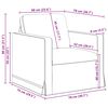 vidaXL Комплект дивани 2 pcs Тъмен зелен 228 x 78 x 80 см Кадифе