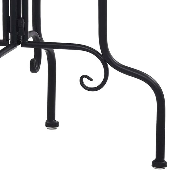 vidaXL Мозаечна странична маса, теракота, керамика