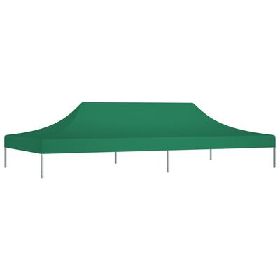 vidaXL Покривало за парти шатра, 6x3 м, зелено, 270 г/м²
