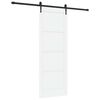 vidaXL Преплъзваща се врата ORKDAL 78 x 211 cm Инженерна дървесина