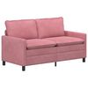 vidaXL Диван Розово 156 x 81 x 87,5 см Кадифе