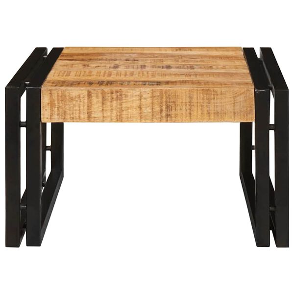 vidaXL Поличка за баня с рафт Кафяво 40 x 50 x 23 см