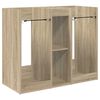 vidaXL Голф шкаф Едноцветен Сонома дъб 102 x 45 x 85,5 см