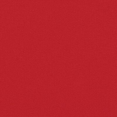 vidaXL Прибираща се странична тента, червена, 160х600 см