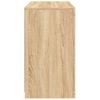 vidaXL Сайдборд с LED светлини, сонома дъб, 60,5x37x67 см