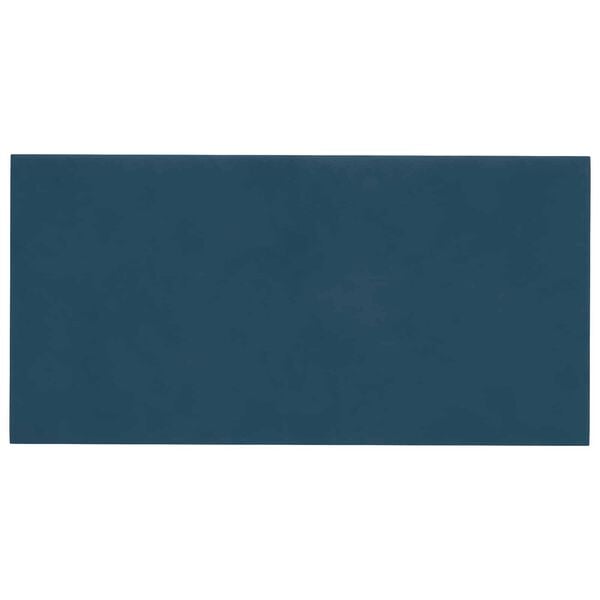 vidaXL Стенно табло за легло 12 pcs Синьо 30 x 15 cm Кадифе