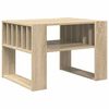 vidaXL Масичка за кафе Сонома дъб 66 x 49,5 x 45 см
