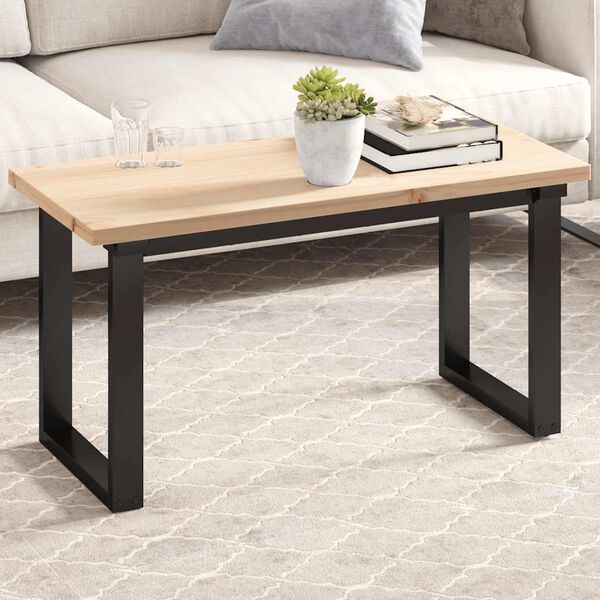 vidaXL Плот за маса, 90x40x2,5 см, правоъгълен, акация масив