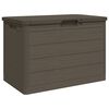 vidaXL Градинска ракла, кафяв, 77,5x44,5x53 см, полипропилен