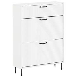 vidaXL Шкаф за обувки HAARLEM 78 x 24 x 103 см Инженерна дървесина