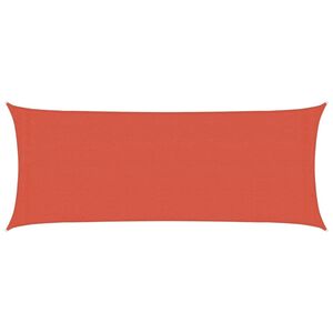 vidaXL Платно-сенник, 160 г/м&sup2;, теракота, 2x4,5 м, HDPE