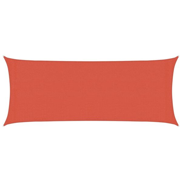 vidaXL Платно-сенник, 160 г/м&sup2;, теракота, 2x4,5 м, HDPE