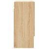 vidaXL Стенен шкаф, дъб сонома, 60x31x70 см, инженерно дърво