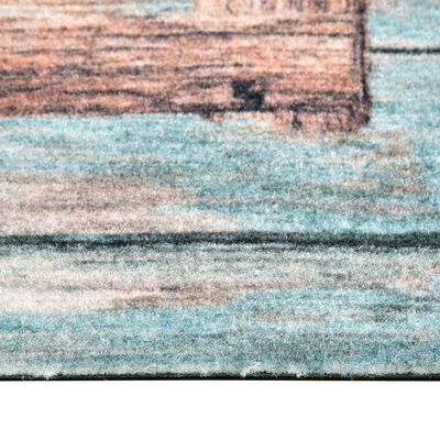 vidaXL Кухненско килимче, перимо, надпис Love, 60x180 см