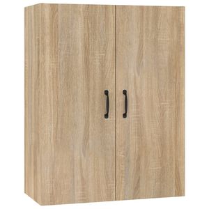 vidaXL Окачен шкаф, дъб сонома, 69,5x34x90 см, инженерно дърво