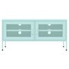 vidaXL ТВ шкаф, мента, 105x35x50 см, стомана