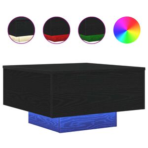 vidaXL Черен дъб 55 x 55 x 31 см Инженерна дървесина