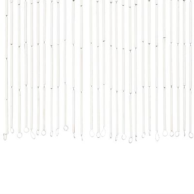 vidaXL Завеса за врата против насекоми, бамбук, 90x200 cм