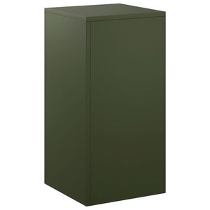 vidaXL Стойка за растения Маслиненозелено 30 x 30 x 60 cm