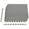 vidaXL Мат за под басейн 6 pcs Сиво 2,16 m&sup2; EVA Пяна