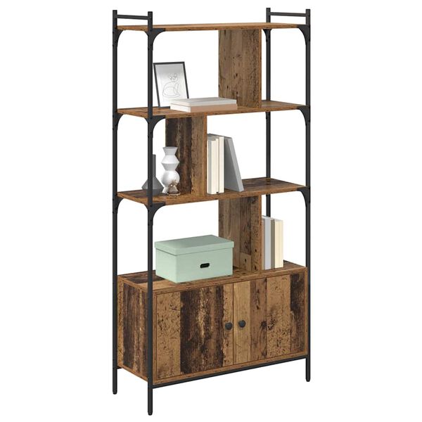 vidaXL Библиотека Инженерно дърво