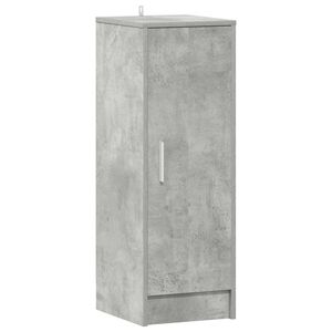 vidaXL Шкафове за обувки 32 x 35 x 92 см Бетонно сиво