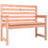 vidaXL Градинска пейка 109x48x91,5 см масивна дугласка дървесина