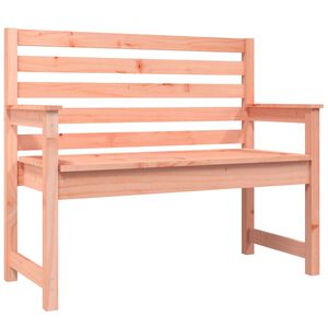 vidaXL Градинска пейка 109x48x91,5 см масивна дугласка дървесина