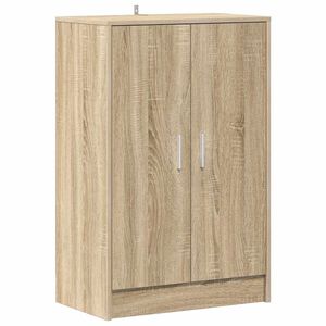 vidaXL Шкафове за обувки 60 x 35 x 92 cm Дъб сонома