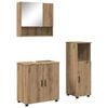vidaXL Комплект мебели за баня 3 бр. Дъб 61 x 35 x 64 см