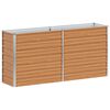vidaXL Градинска повдигната леха Светло кафяво 160 x 40 x 77 cm