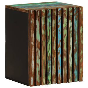 vidaXL Стенен шкаф за баня 38x34x48 см акация масив