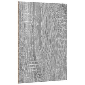 vidaXL Декор панели 12 бр. Сив Сонома 21 x 30 x 0,27 см
