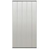 vidaXL Комарник за врата с мрежеста завеса от 5 части черен 120x240 см