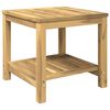 vidaXL Масичка за кафе Бяло измиване 48,5 x 49 x 45 см