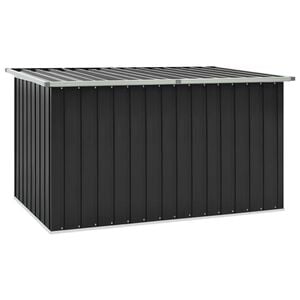 vidaXL Градински сандък за съхранение, антрацит, 171x99x93 см