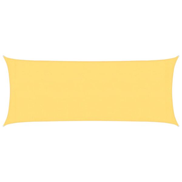 vidaXL Платно-сенник, 160 г/м&sup2;, бежово, 2x5 м, HDPE