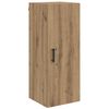 vidaXL Стенен шкаф Дъб 34,5 x 34 x 90 см Инженерна дървесина
