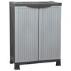 vidaXL Пластмасов шкаф, 68x39x92 см
