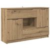 vidaXL Служебен шкаф с чекмедже Дъб 100 x 30 x 65,6 Инженерно дърво