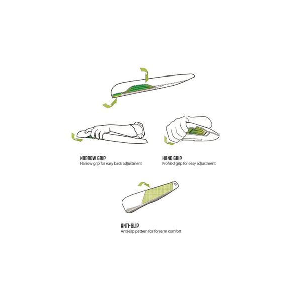 Outwell Сгъваем стол Ontario, сив, 61x70x105 см, 410078