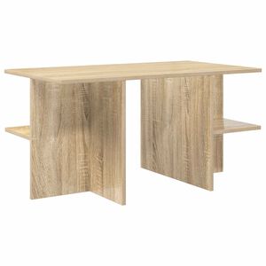 vidaXL Масичка за кафе Дъб сонома 87 x 50 x 45 см