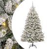 vidaXL С изкуствено коледно дърво 240 cm 300 LED светодиода Топло бяло