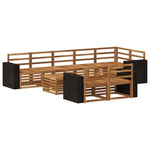 vidaXL Комплекти дивани Солидно акациево дърво