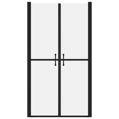 vidaXL Врата за душ, матирано ESG стъкло, (78-81)x190 см