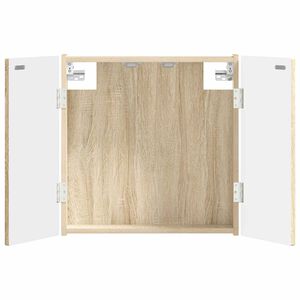 vidaXL Кабинет за дартборд ALKMAAR Дъб сонома 52,5 x 10,5 x 53,5 см