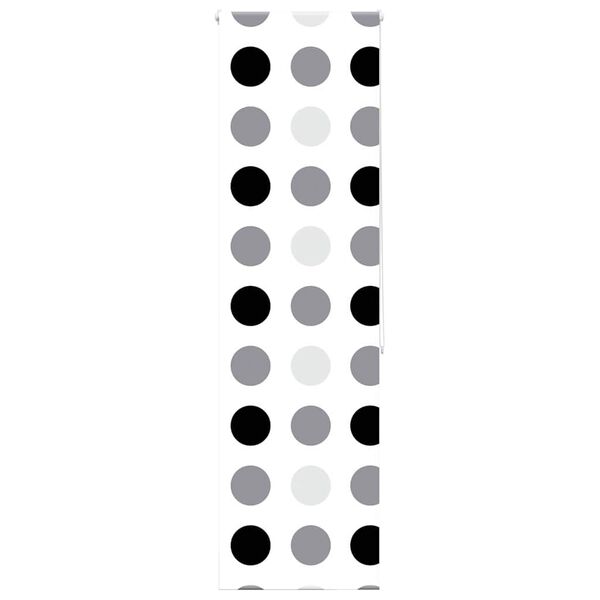 vidaXL Ролетна щора за баня 60x240 см Ширина на плата 56 см